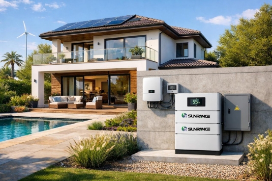 Étude de cas : Un toit, 20 000 kWh par an – La réussite d’une villa en matière de système solaire et de stockage avec Sunrange