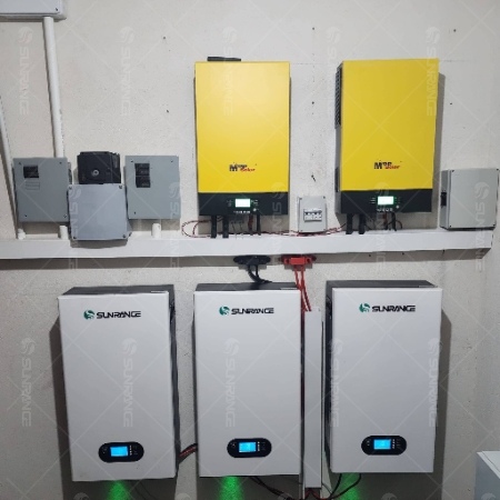 Stockage d'énergie solaire de 28,8 kWh à la Barbade